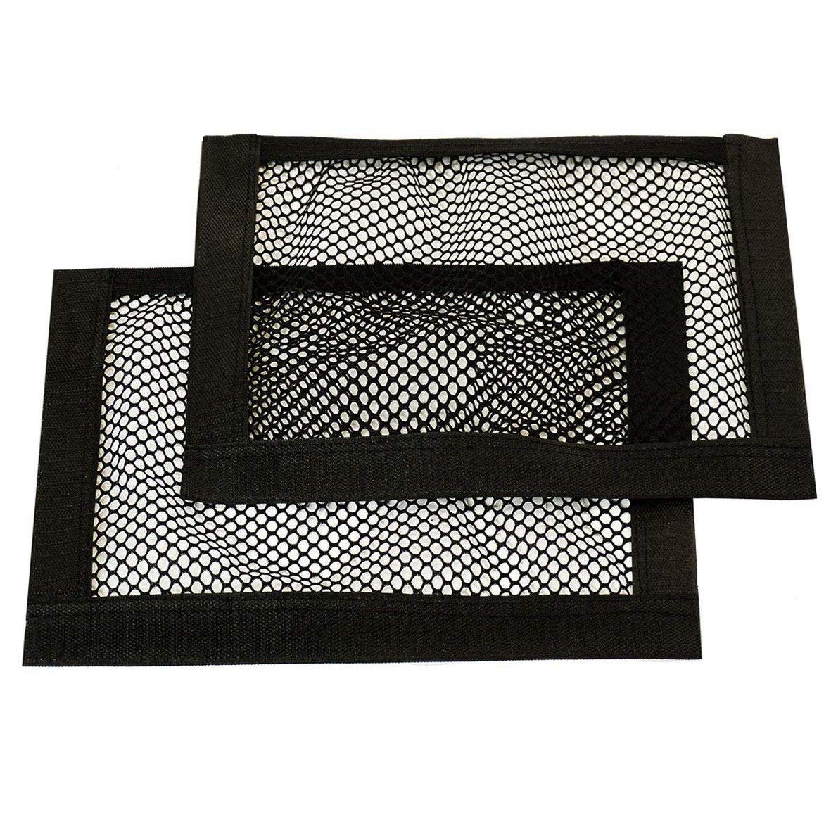 Ferocity Universale Netztasche Beutel mit Klett 2er Pack (haftet an Kofferraum) Organizer 40 x 20 cm 2 Stück [031/1] von Ferocity