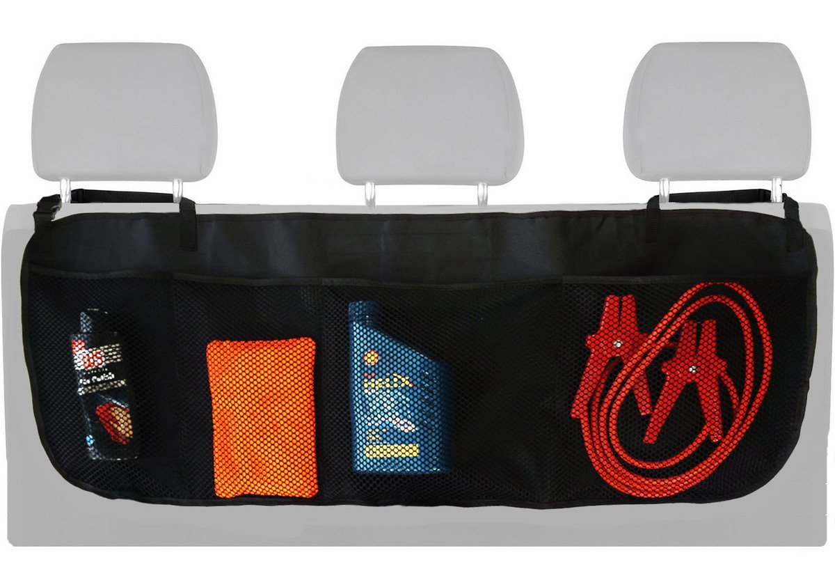 Ferocity Universaler Auti Kofferraum Organizer mit großen Netz-Taschen Multi-Tasche Kofferraumtasche Mit Klett [058] von Ferocity
