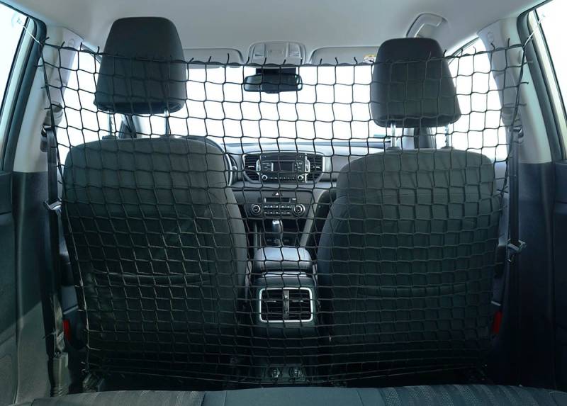 Ferocity Universaler Auto Netz Haustier Barrier Sicherheitsnetz Rücksitz Barriere Trennnetz 110x135 cm [058] von Ferocity