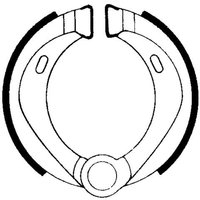 Bremsbackensatz FERODO FSB870 von Ferodo