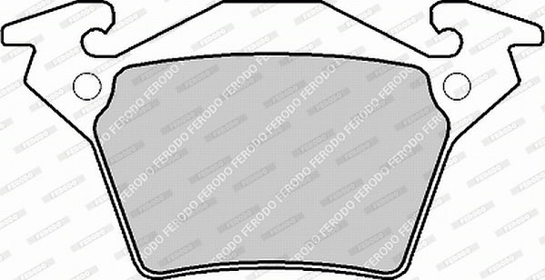 Bremsbelagsatz, Scheibenbremse Hinterachse Ferodo FVR1305 Bremsbelagsatz, Scheibenbremse Hinterachse Ferodo FVR1305 von Ferodo