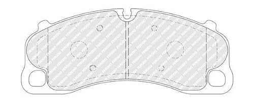 FERODO Bremsbeläge Satz Bremsklötze Bremssteine Set Vorne FDB5267 FERODO Bremsbeläge Satz Bremsklötze Bremssteine Set Vorne FDB5267 von Ferodo