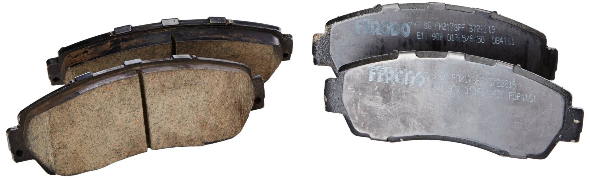 Ferodo FDB4161 Bremsbelagsatz, Scheibenbremse - (4-teilig) - (4 Stück) von FERODO