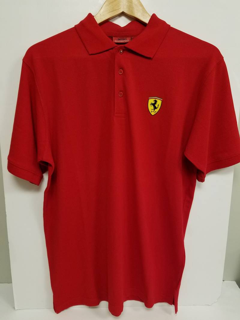 Offizieller Ferrari Polo Scuderia Rote Größe M von Ferrari
