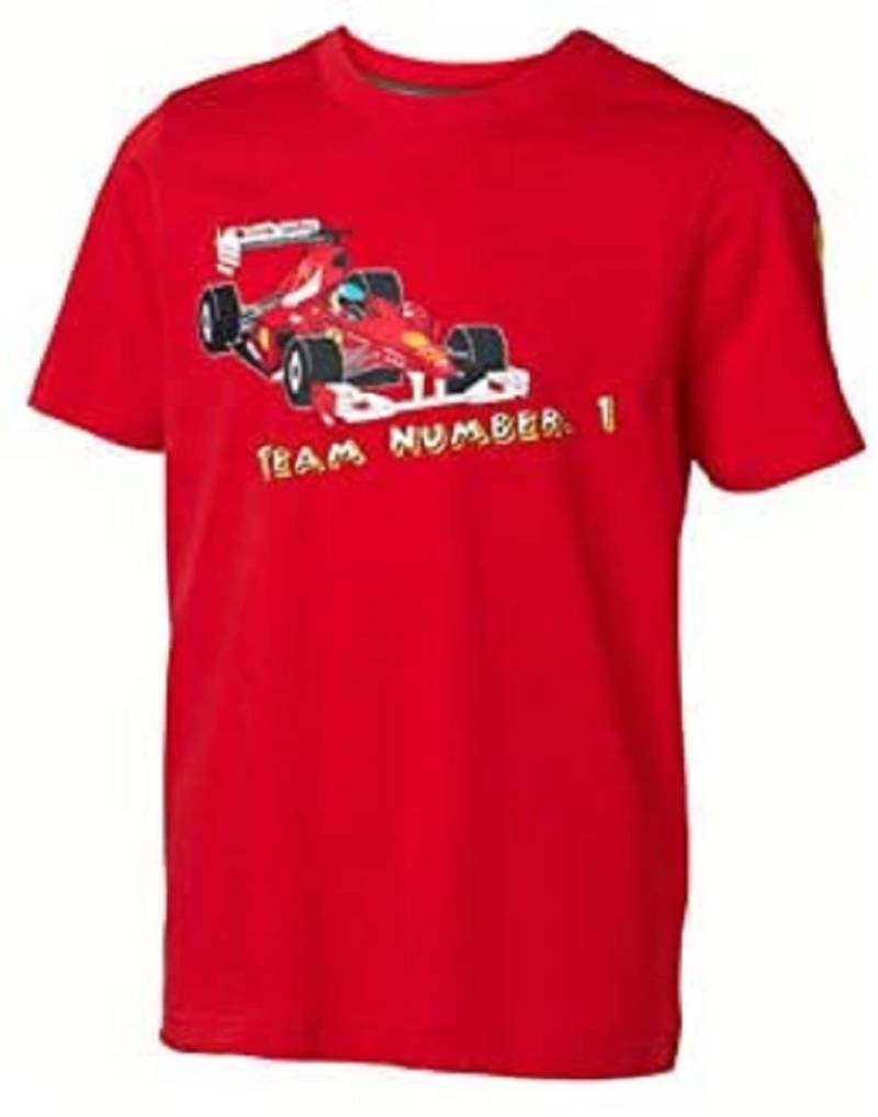 sportwear Ferrari Team Shirt Scuderia Rot Grösse 1 Jahr von Ferrari