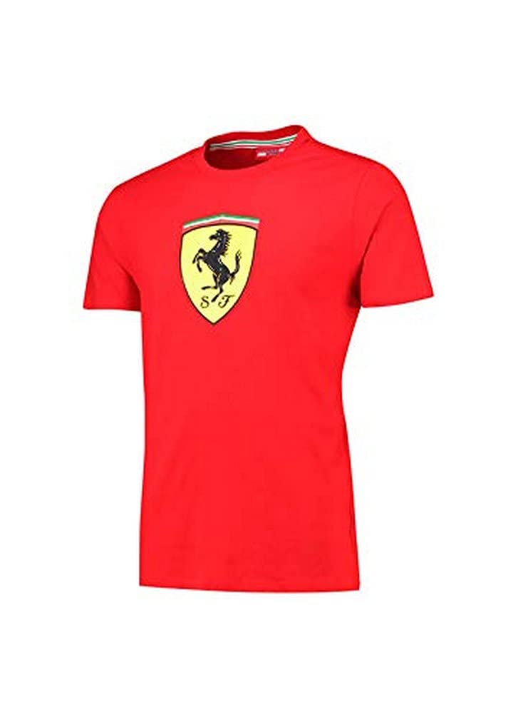 sportwear Herren BRA5000008600230 Big Shield T Scuderia Ferrari. Farbe Rot Grösse L von Ferrari