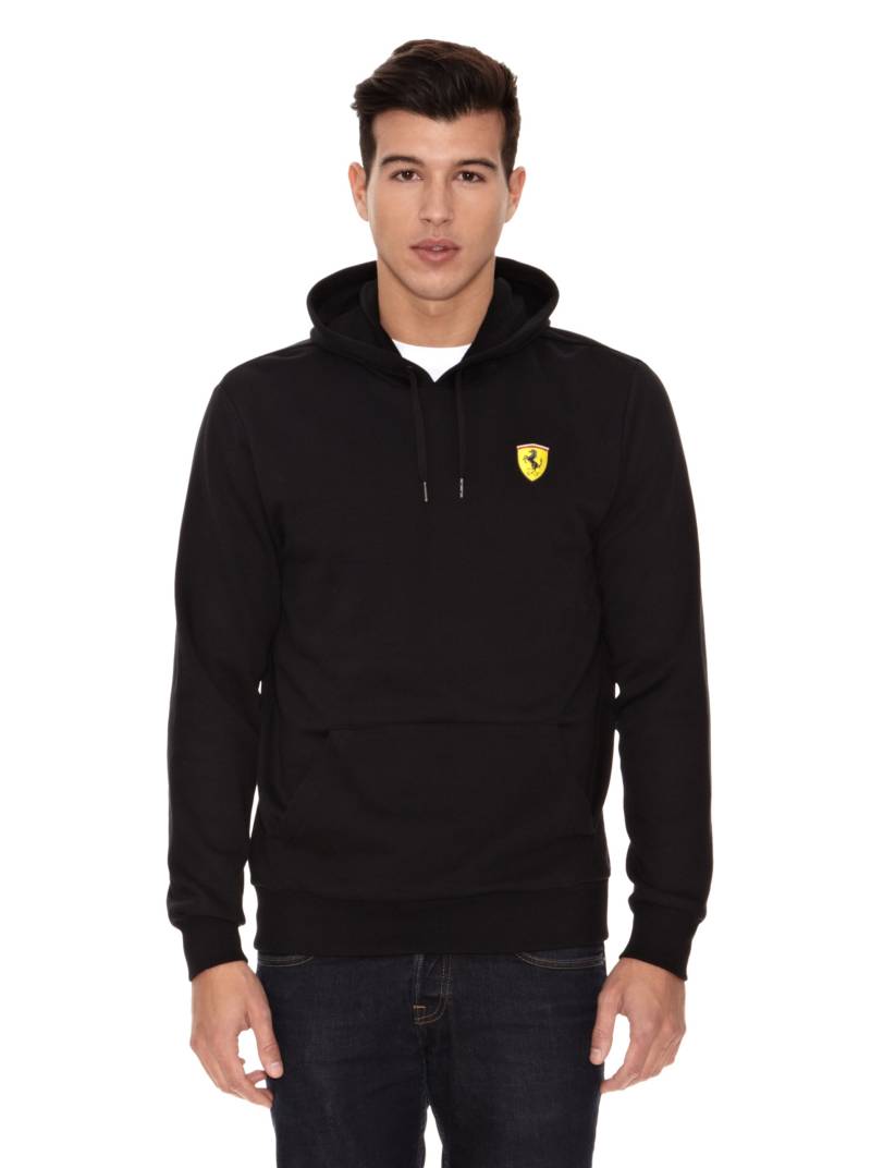 sportwear Pull Scuderia Ferrari Small Shield, Schwarz, SizeM von Ferrari