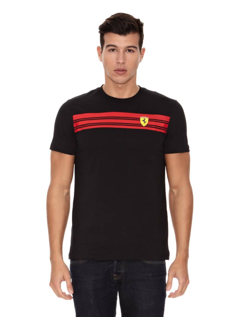 sportwear T Scuderia Ferrari Offizielle Rayas Black Grösse M von Ferrari