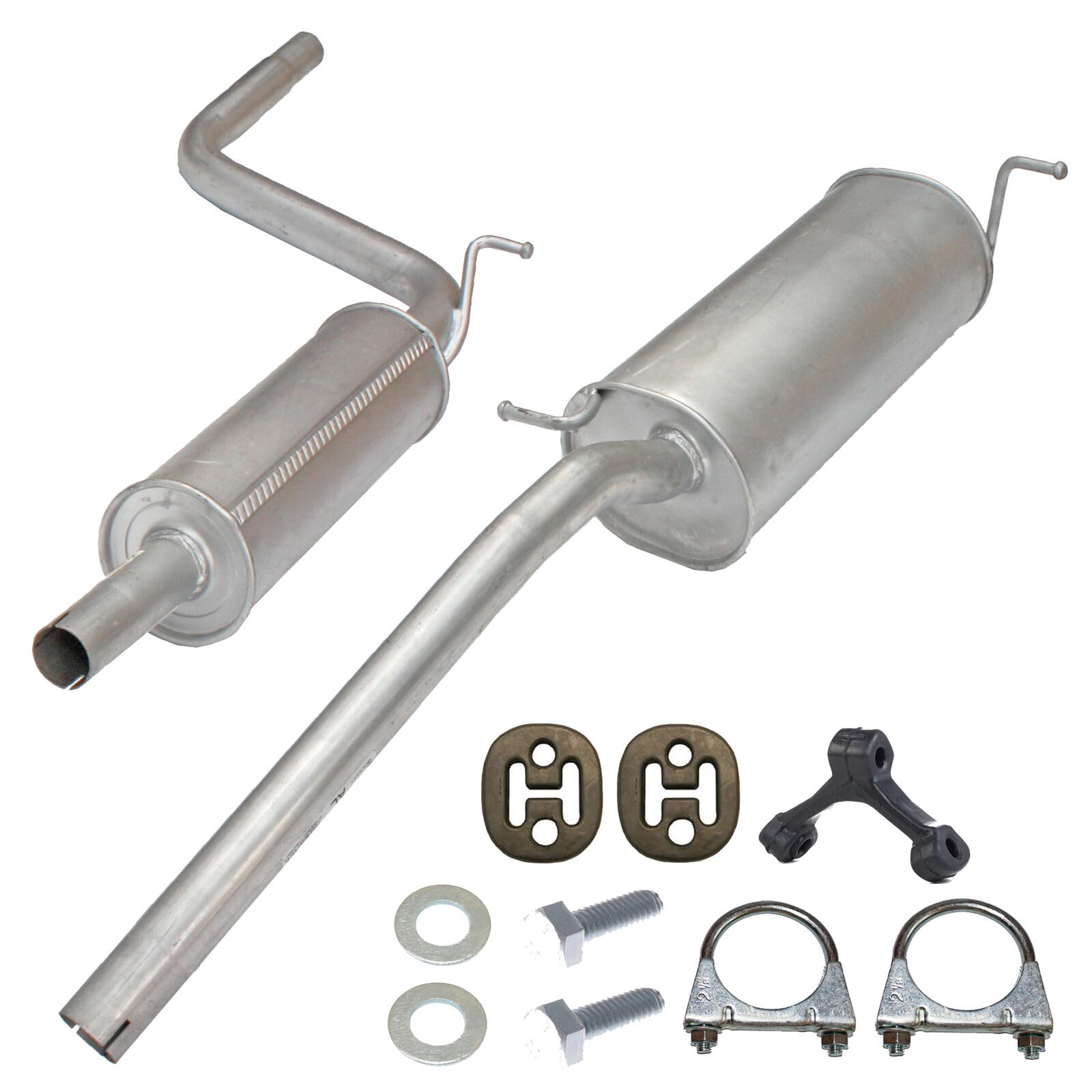 Ferroz Export Ersatz für Auspuffanlage Auspuff Schalldämpfer ab Kat VW Caddy 2004-2010 1.4 Ferroz Export Ersatz für Auspuffanlage Auspuff Schalldämpfer ab Kat VW Caddy 2004-2010 1.4 von Ferroz Export