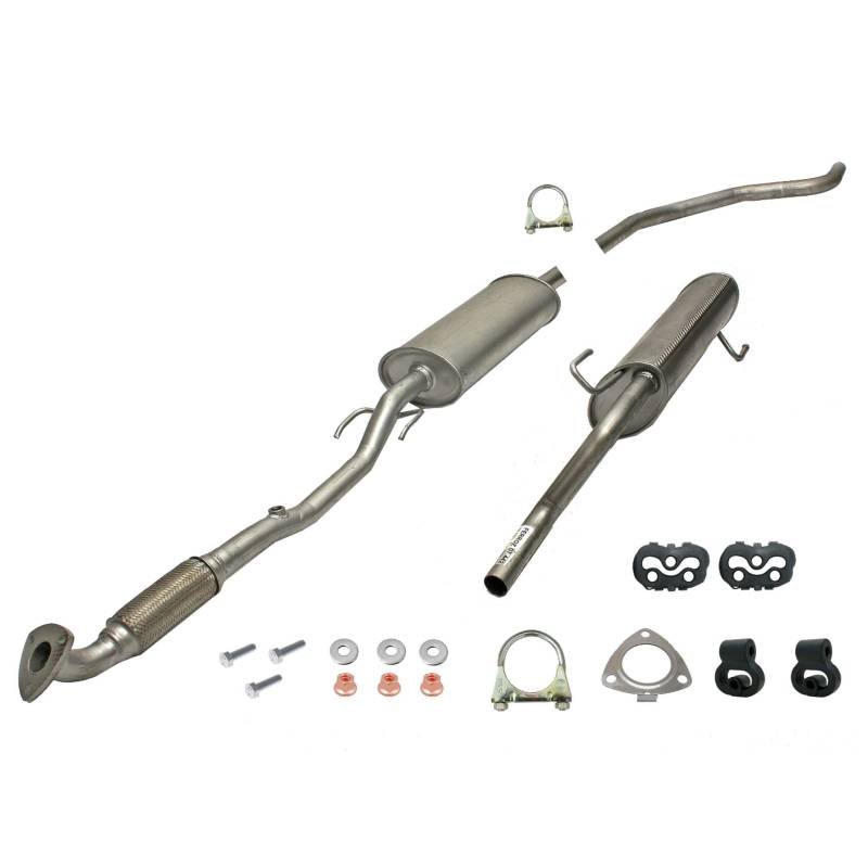 Ferroz Export Ersatz für Auspuff Opel Corsa D 1.0 2006-2010 Schalldämpfer Komplette Auspuffanlage von Ferroz Export