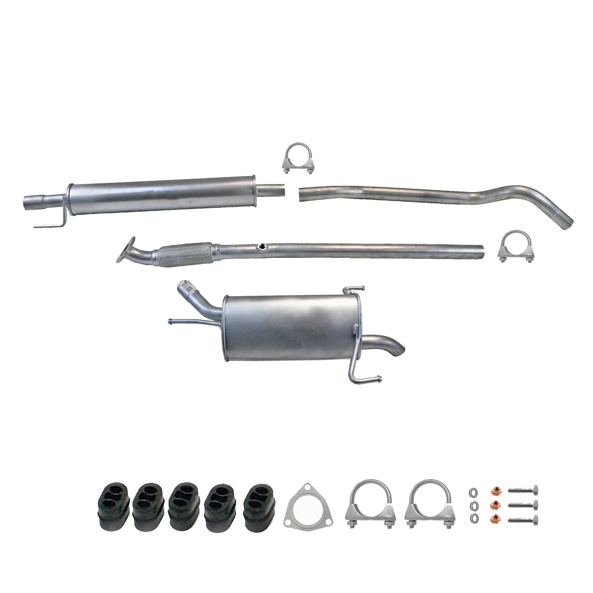 Ferroz Export Ersatz für Auspuffanlage Opel Corsa C 1.2 1.4 16V, BJ. 2000 bis 2006 Auspuff Komplett Ferroz Export Ersatz für Auspuffanlage Opel Corsa C 1.2 1.4 16V, BJ. 2000 bis 2006 Auspuff Komplett von Ferroz Export