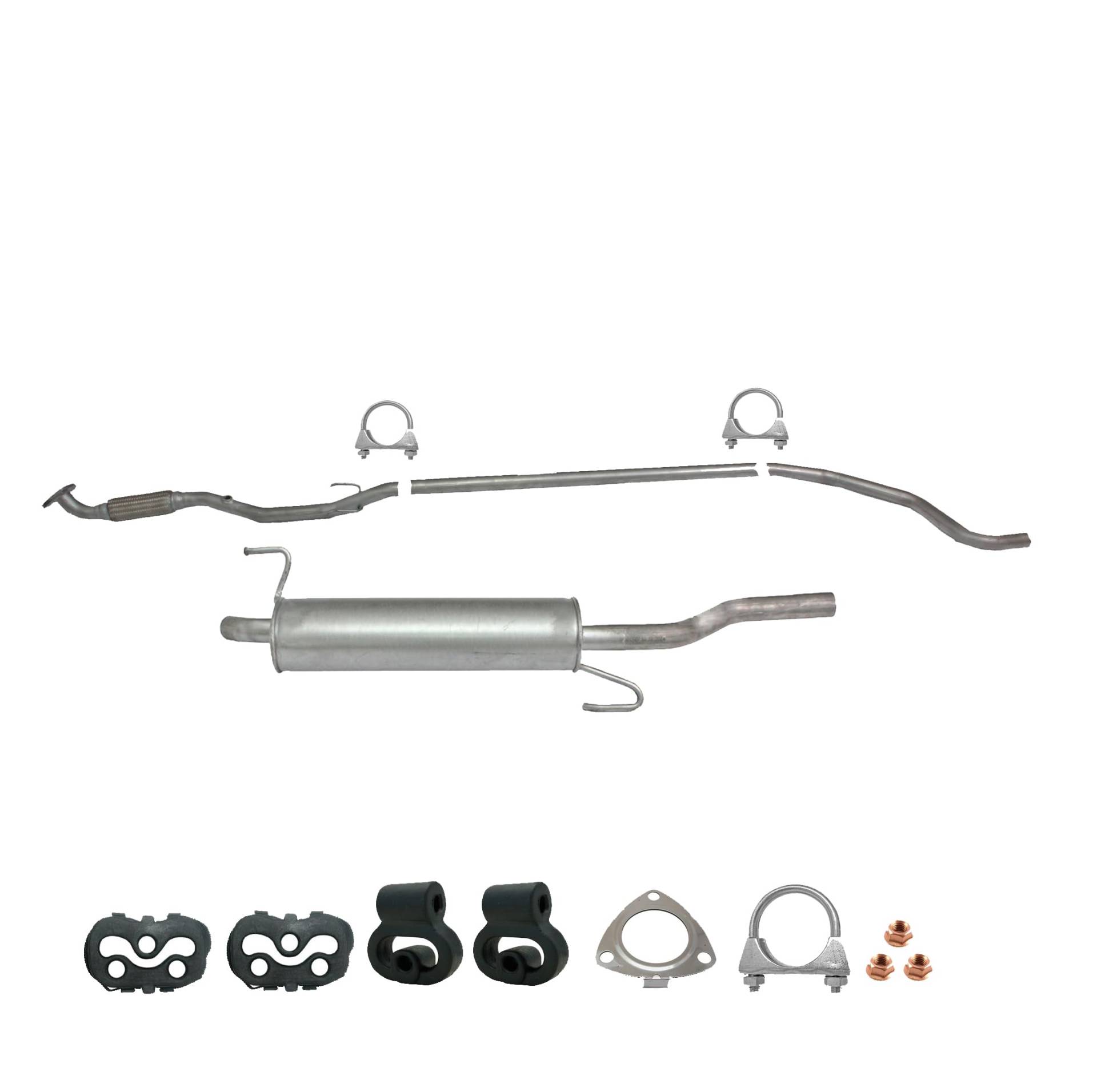 Ferroz Export Ersatz für Komplette Auspuffanlage Opel Corsa D 1.2 2005-2014 Auspuff + Montagesatz Ferroz Export Ersatz für Komplette Auspuffanlage Opel Corsa D 1.2 2005-2014 Auspuff + Montagesatz von Ferroz Export