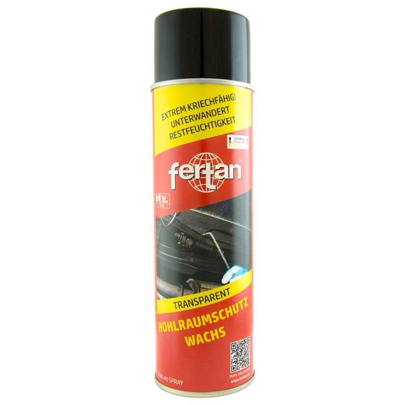 Fertan HT Hohlraumschutzwachs Spray transparent 500 ml 28201 von Fertan
