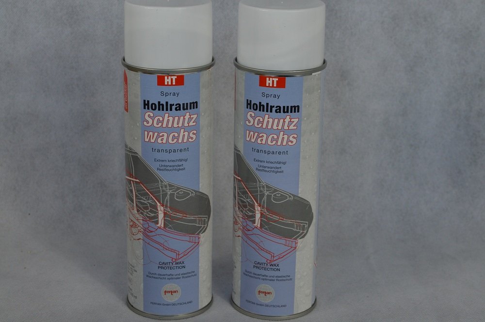 2 X 500 ML Fertan Hohlraum-Wachs Sprühdose FE-28201 2 X 500 ML Fertan Hohlraum-Wachs Sprühdose FE-28201 von Fertan