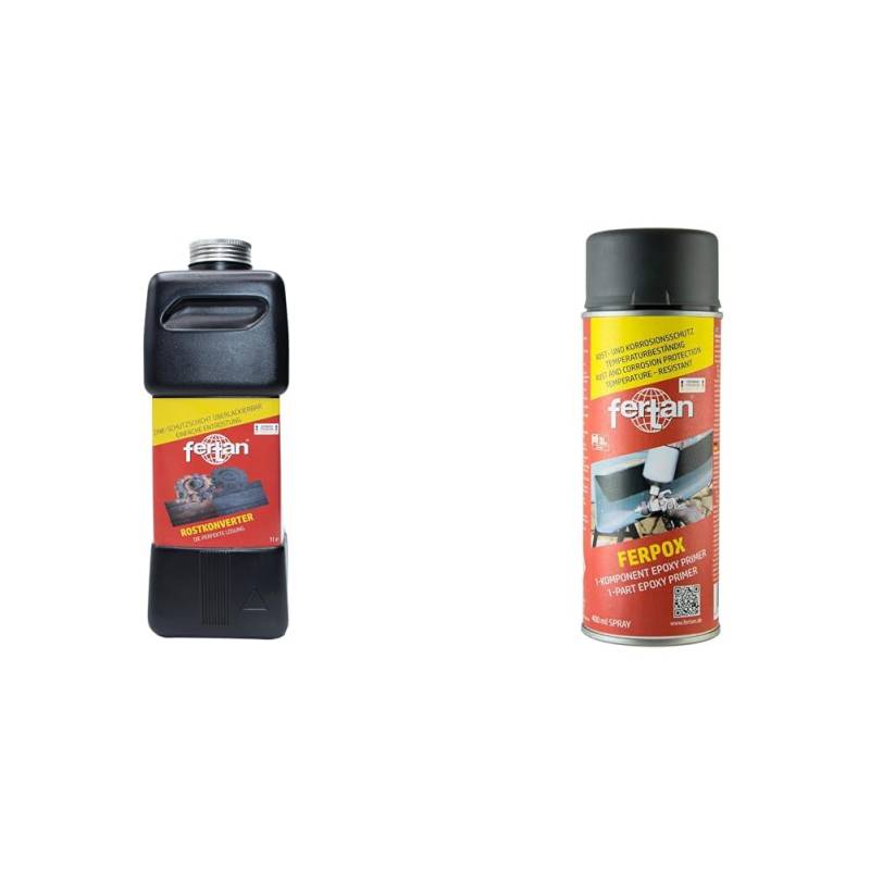 Fertan 22601 Rostkonverter, 1 L & Spray 400 ml von Fertan