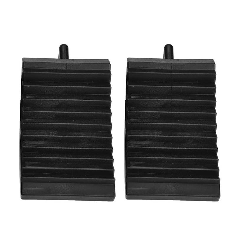 2pcs Car Tire Slip Stopper mit Hochwertiger ABS -Plastikkonstruktion, Hält das Fahrzeug Ruhig und Verhindert, Dass Reifen rollen. Bequemes Auto Zur Reparatur oder Parken, von Fesjoy