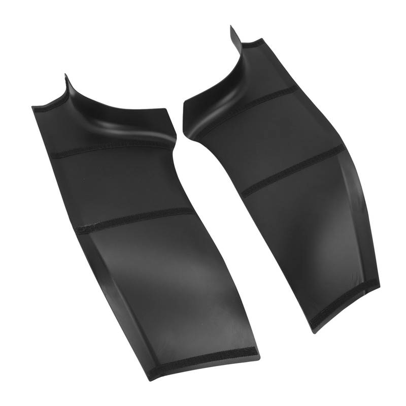 2pcs Hecktür-Sill-Guards, Schwarzer Stilvoller, Starker Schutz, Robuste Türschwelle-Abnutzungsplattenschutz für Model Y 2019-2023, mit Modischem Design aus Hochwertigem von Fesjoy