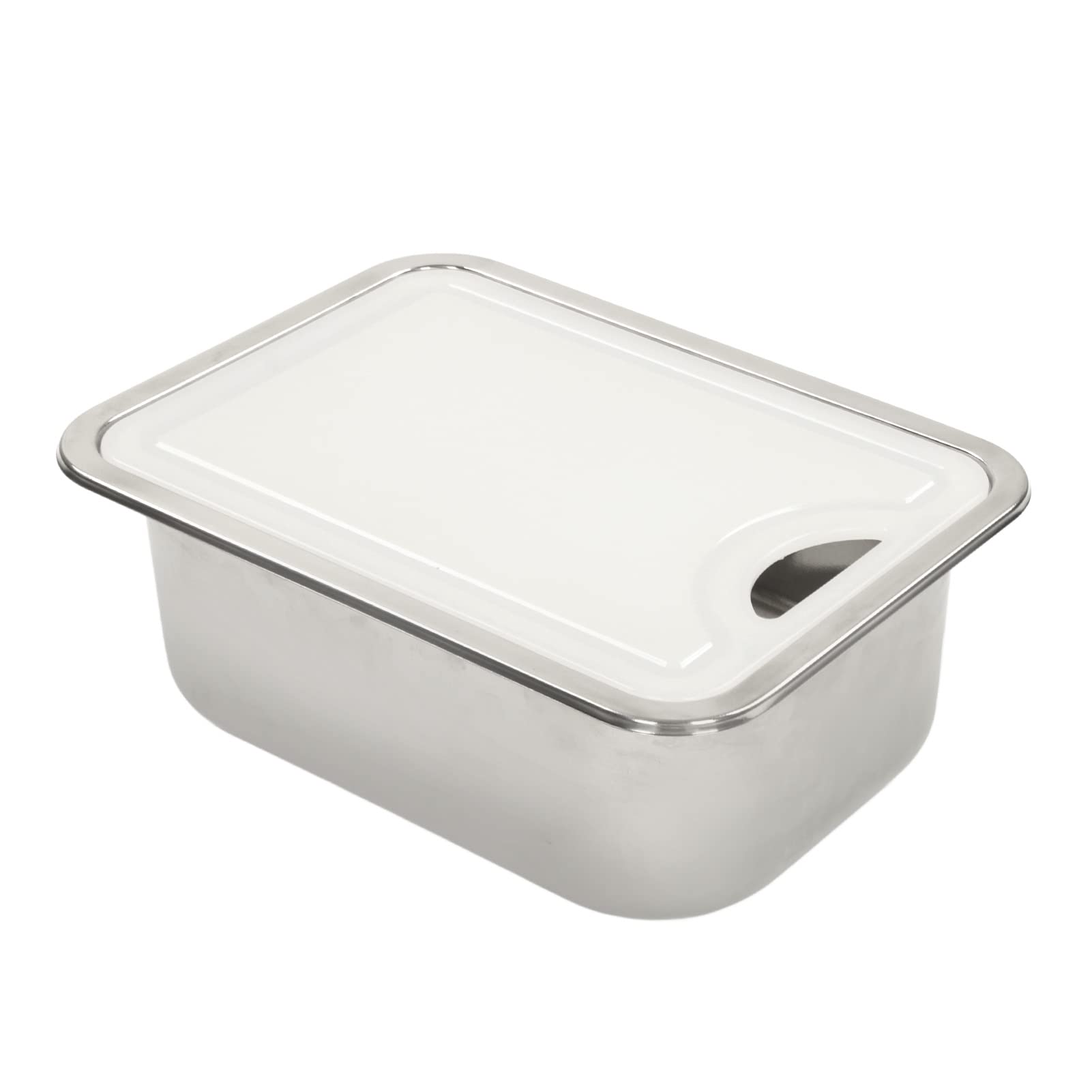 304 Grad Edelstahl Küchen Handwaschbecken Waschbecken Kit mit Acrylhackelbrett, Single Bowl Edelstahlstangenspüle, Am Besten für Wohnmobile, Boot, Zuhause 304 Grad Edelstahl Küchen Handwaschbecken Waschbecken Kit mit Acrylhackelbrett, Single Bowl Edelstahlstangenspüle, Am Besten für Wohnmobile, Boot, Zuhause von Fesjoy