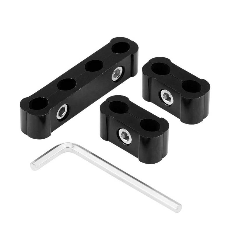 8 Mm 9 Mm 10 Mm Aluminiumlegierungs -Zündkerzendrahtabscheider, Einfach zu Bedienen, Organisieren Motordrähte, Halten Sie Zündkerzendraht, Leichtes Gewicht, Robust, Schwarz, von Fesjoy