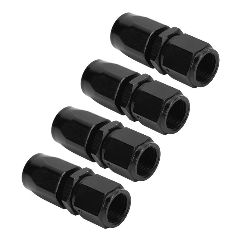 AN6 ‑6AN Schwenkbarer Schlauchadapter, Hochleistungs-Rennzubehör, Universelle Anwendungen für Öl-/Kraftstoff-/Wasser-/Flüssigkeits-/Luftleitungen mit Verbindungen, von Fesjoy