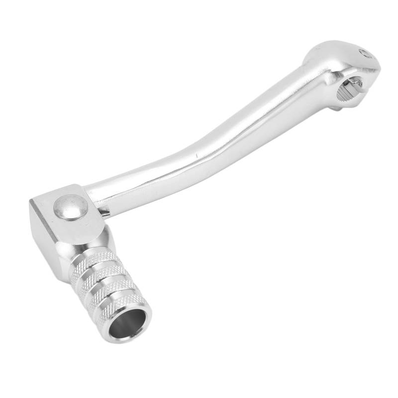 CNC -Aluminium -Kick -Starter, Hochfestigkeit und Präzisions -Motorradzubehör mit Reibungslosen Laufen, Universal für (Silber) von Fesjoy