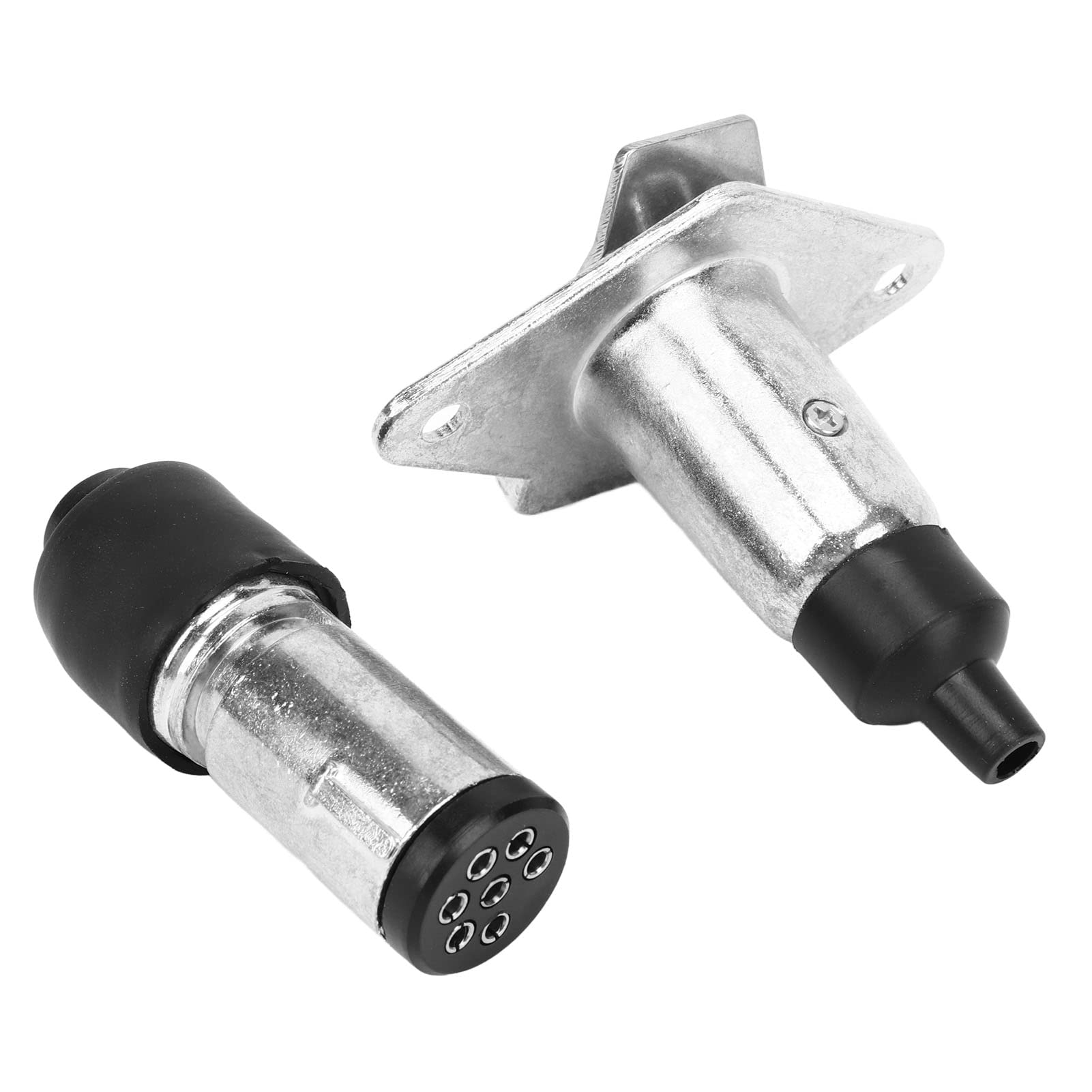 Easy Grip, 7 Pin -Anhängeradapteranschluss, Stecker und Sockel -Set für Wohnmobile, Wohnwagen, Anhänger Easy Grip, 7 Pin -Anhängeradapteranschluss, Stecker und Sockel -Set für Wohnmobile, Wohnwagen, Anhänger von Fesjoy