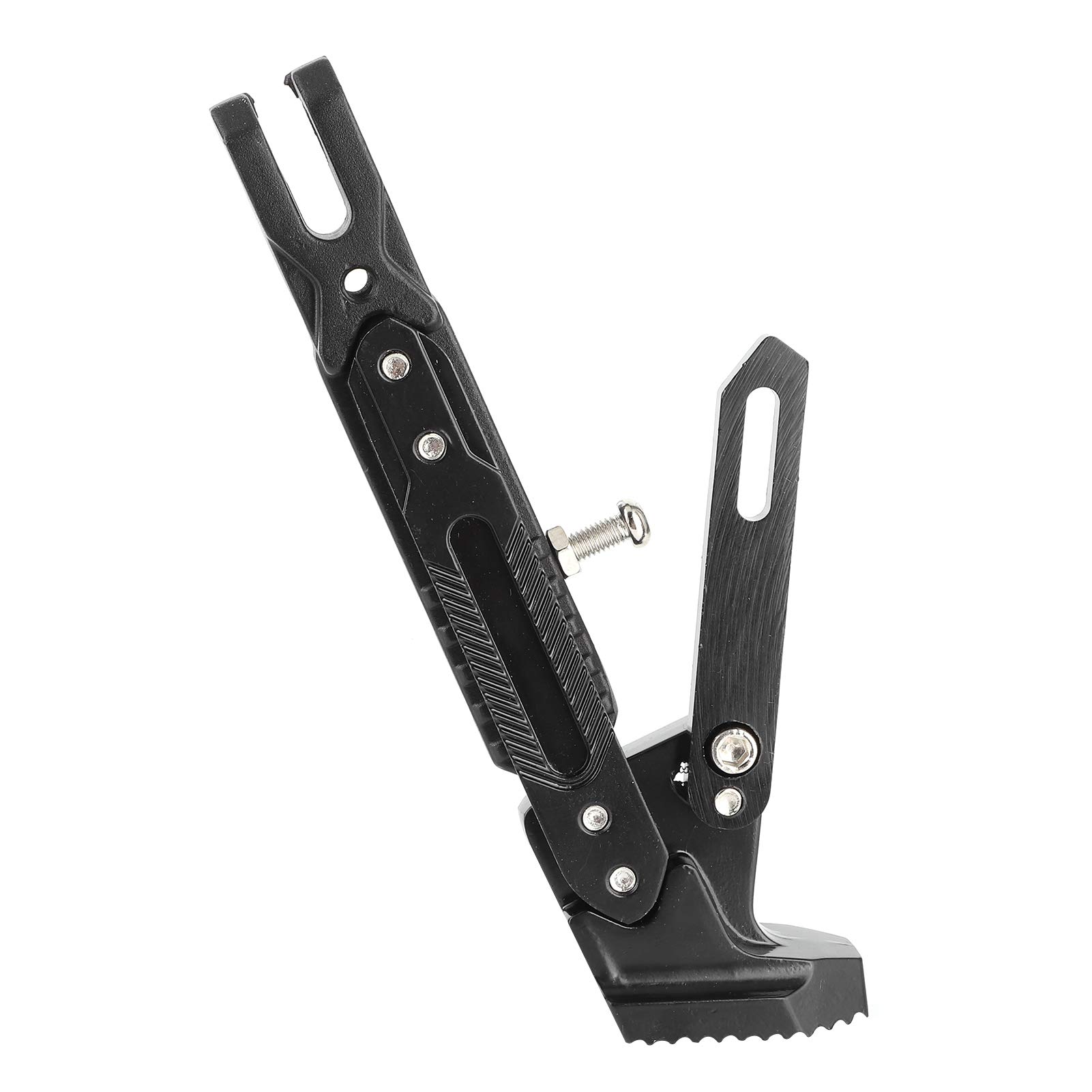 Einstellbarer Kickstand, CNC -Aluminiumlegierung Motorradparkfußbetreuung mit 6 -Stufen -Höhenanpassung, Stabiler Nicht -Slip -Design, Verschleiß und Korrosionsbeständig, Einstellbarer Kickstand, CNC -Aluminiumlegierung Motorradparkfußbetreuung mit 6 -Stufen -Höhenanpassung, Stabiler Nicht -Slip -Design, Verschleiß und Korrosionsbeständig, von Fesjoy