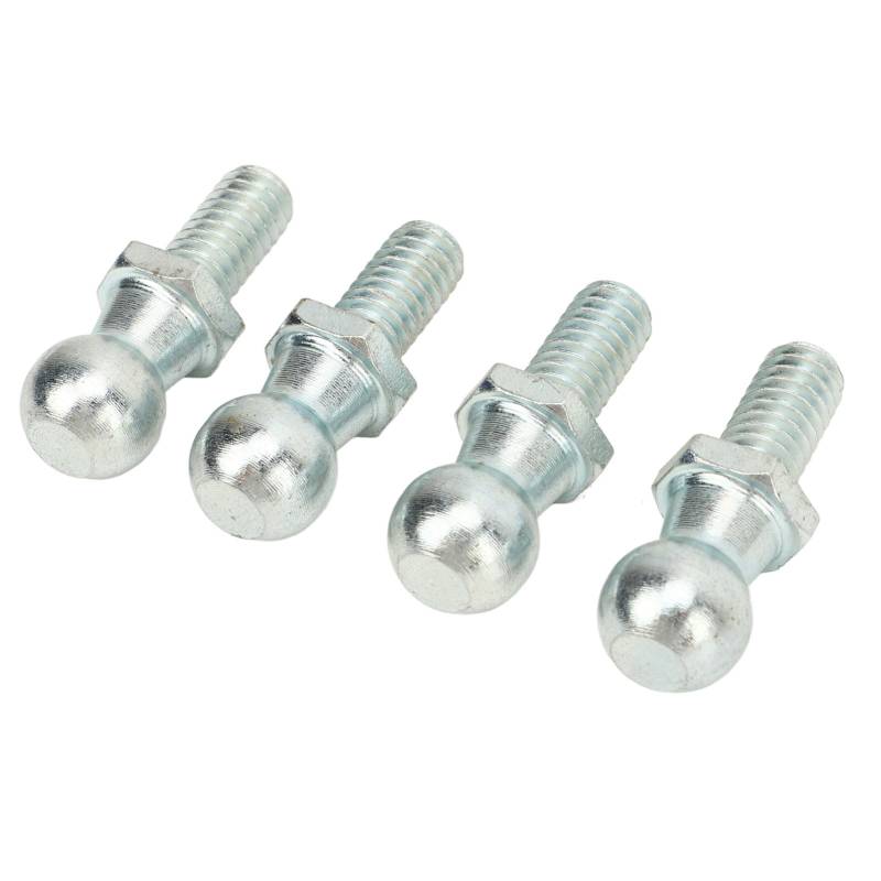 Gaslift -Stützkugel, 4pcs 13mm mit Hardware 5/16in 18 Gewinde Lange Haltbarkeit, Zinkplatt für Strebe, Werkzeugkästen, Wohnmobile, von Fesjoy