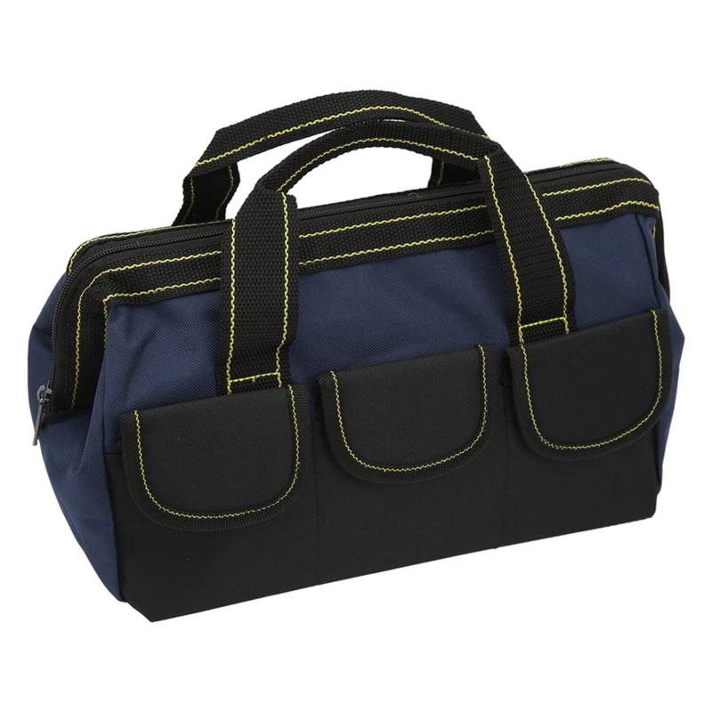Hochleistungs -Werkzeugorganisatortasche, 13in Oxford Stoff Wasserdichte Multifunktionale Weite Mundhandtasche für Heimwerkzeuggeschäft, Mehrere Taschen, Einfaches Zugangsdesign, von Fesjoy