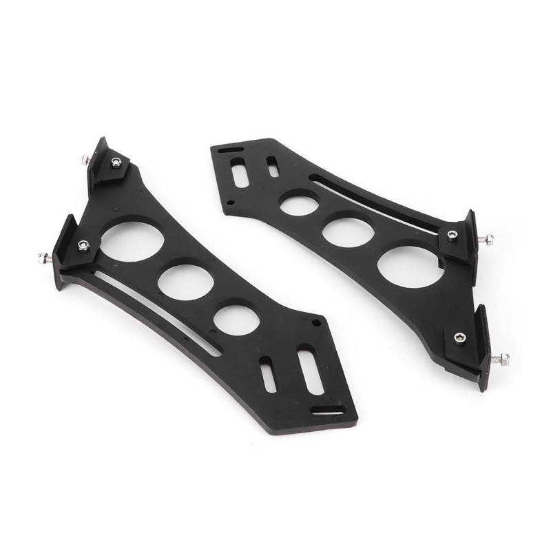 Universal Car CNC Aluminiumlegierung Heckflügel Rennspoiler-Spoiler-Beine Bergklammern, Reduzieren den Luftwiderstand, Erhöht die Kraftstoffeffizienz, Anpassbare Verbesserungen von Fesjoy