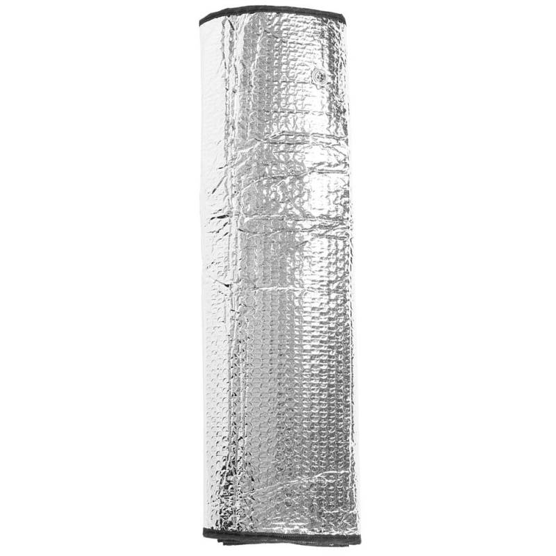 Universelle Große Silberne Auto Windschutzscheibe Sonnenschatten Reflektierende Windschutzscheibe Visier, Schutz, Leicht und Tragbar, Vorne/hinten Sonnenschutz Größe 130 * 60 cm, von Fesjoy