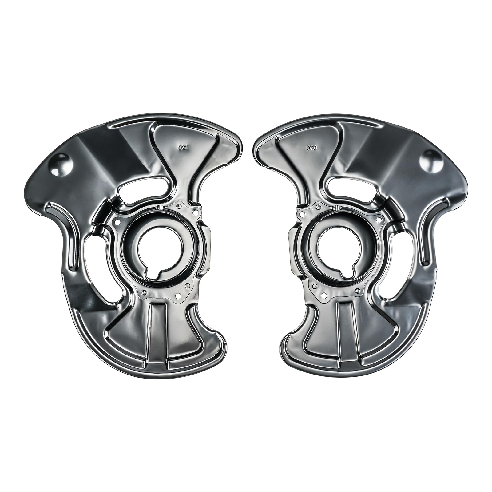 Fesuda 11318 Bremsstaubschutz 1 Paar Bremsscheiben-Staubschutzabdeckungen passend für Mercedes-Benz C-Klasse/CLC-Klasse/CLK/SLK (2000-2011) von Fesuda