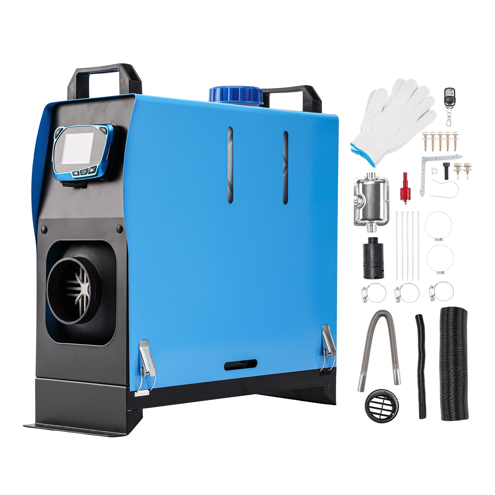 Fesuda 5KW 12V Heizöfen für Wohnmobile, Alles in Einem Luftheizung Air Diesel Standheizung Air Diesel Heizung mit LCD Schalter Fernbedienung Luftheizung Blau Fesuda 5KW 12V Heizöfen für Wohnmobile, Alles in Einem Luftheizung Air Diesel Standheizung Air Diesel Heizung mit LCD Schalter Fernbedienung Luftheizung Blau von Fesuda