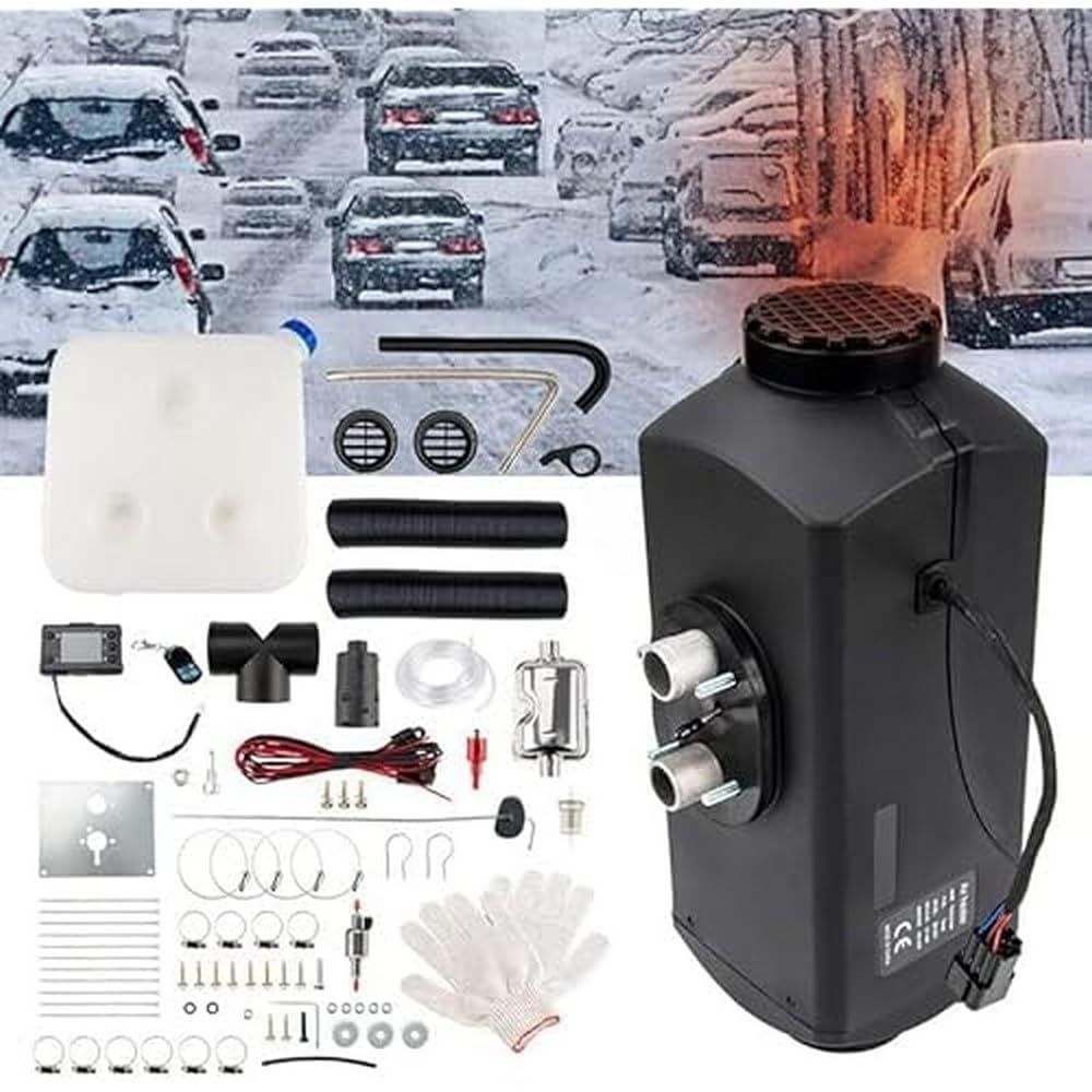 Fesuda 8KW 12V Diesel-Luftheizung Standheizung LCD-Schalter schnelles Aufheizen Abtauen Entnebeln niedriger Energieverbrauch geringe Geräuschentwicklung für Auto LKW Bus Wohnmobil SUV Alles Schwarz Fesuda 8KW 12V Diesel-Luftheizung Standheizung LCD-Schalter schnelles Aufheizen Abtauen Entnebeln niedriger Energieverbrauch geringe Geräuschentwicklung für Auto LKW Bus Wohnmobil SUV Alles Schwarz von Fesuda