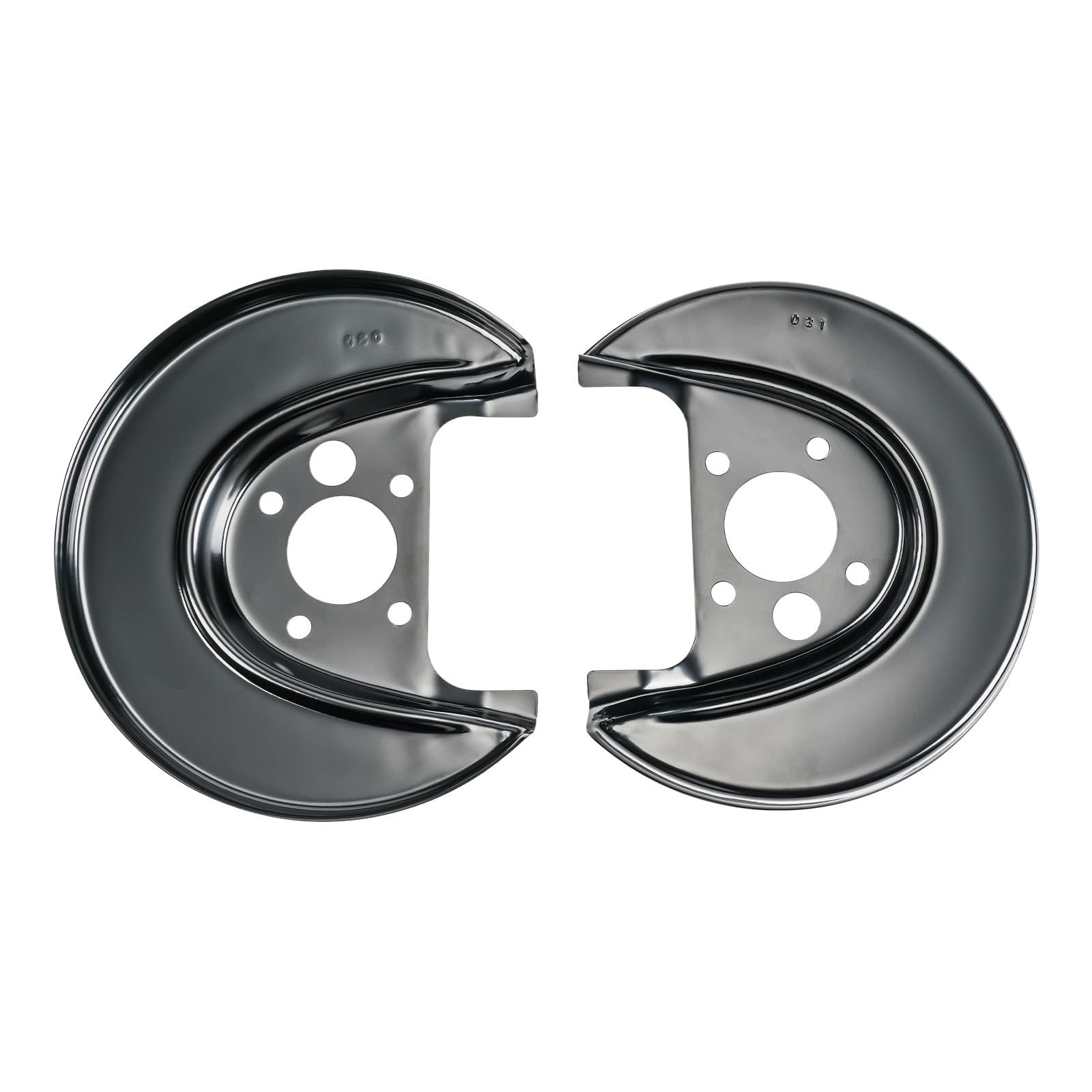 Fesuda Bremsstaubschutz-1 Paar-Bremsscheiben Deckblech für VW Golf/New Beetle (1998-2010), Fabia/Roomster (1996-2014), OE 11018 von Fesuda