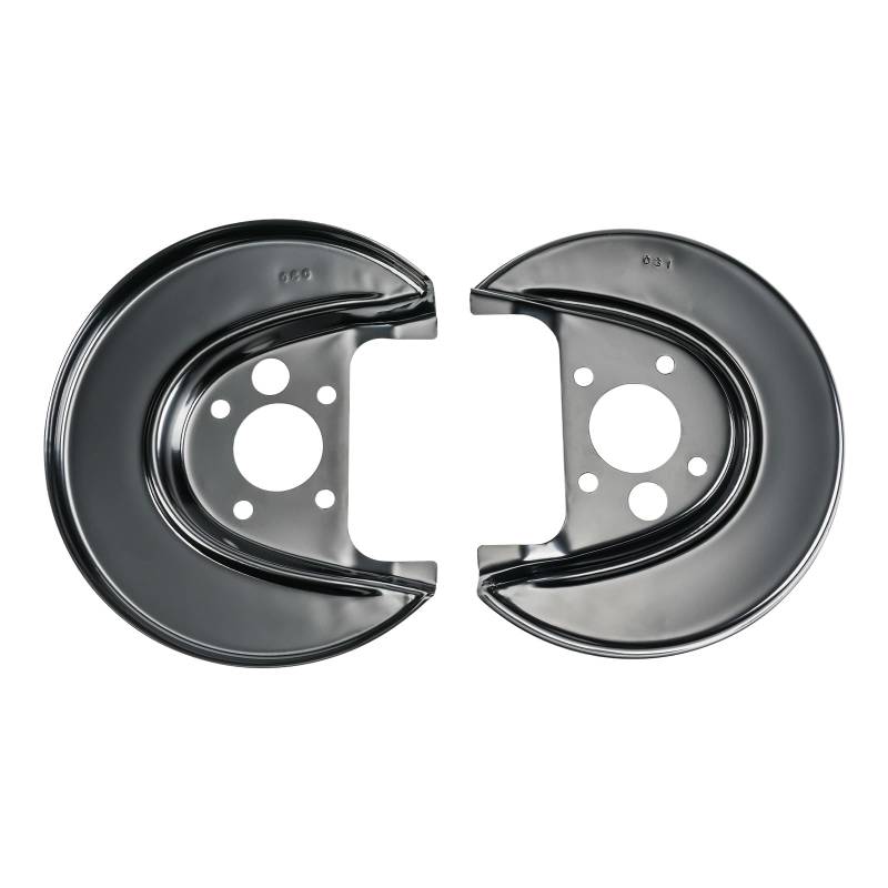 Fesuda Bremsstaubschutz-1 Paar-Bremsscheiben Deckblech für VW Golf/New Beetle (1998-2010), Fabia/Roomster (1996-2014), OE 11018 von Fesuda