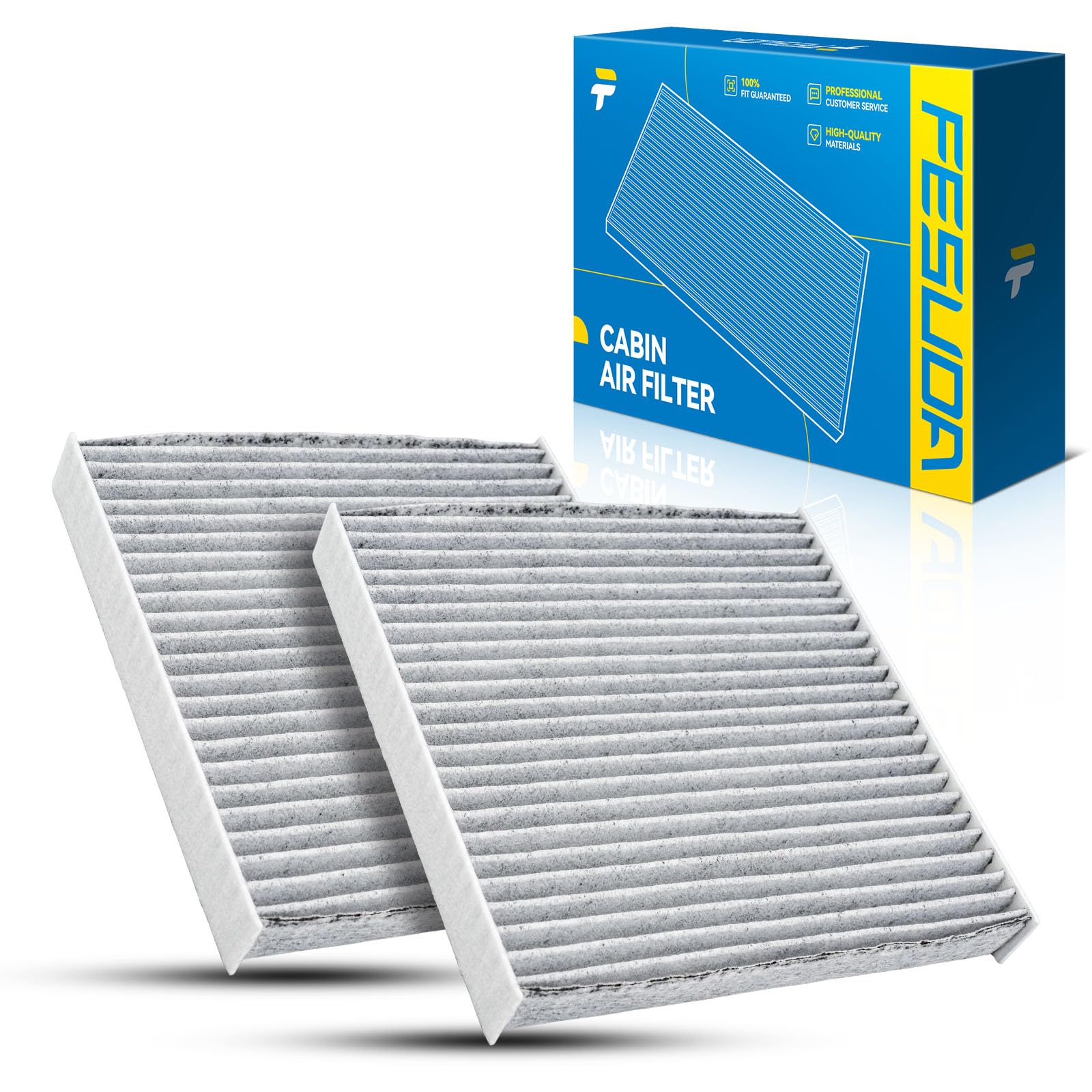 Fesuda CUK19004 Innenraumfilter, Aktivkohle Pollenfilter für X3 2016-None, X3 2009-2015, X4 2009-2015, X3 2005-2008, X4 2001-2005 Fesuda CUK19004 Innenraumfilter, Aktivkohle Pollenfilter für X3 2016-None, X3 2009-2015, X4 2009-2015, X3 2005-2008, X4 2001-2005 von Fesuda