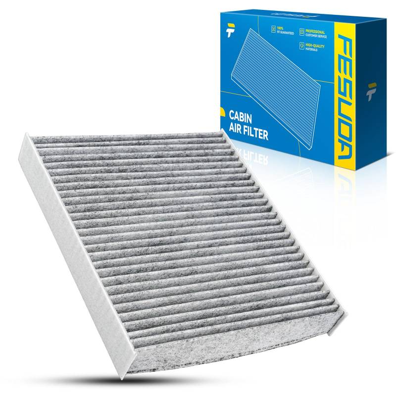 Fesuda CUK2345 Innenraumfilter, Aktivkohle Pollenfilter für Almera II Hatchback (N16)/ Almera Tino (V10)(2011–2019), Lexus Is III (_E3_)(2011-2016) von Fesuda