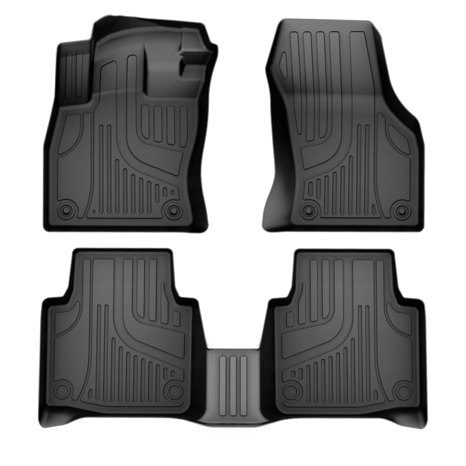 Fesuda Gummimatten Auto Set Passend für VW Passat B8 2016-2023, Gummi Fussmatten Auto Gummimatte Fesuda Gummimatten Auto Set Passend für VW Passat B8 2016-2023, Gummi Fussmatten Auto Gummimatte von Fesuda