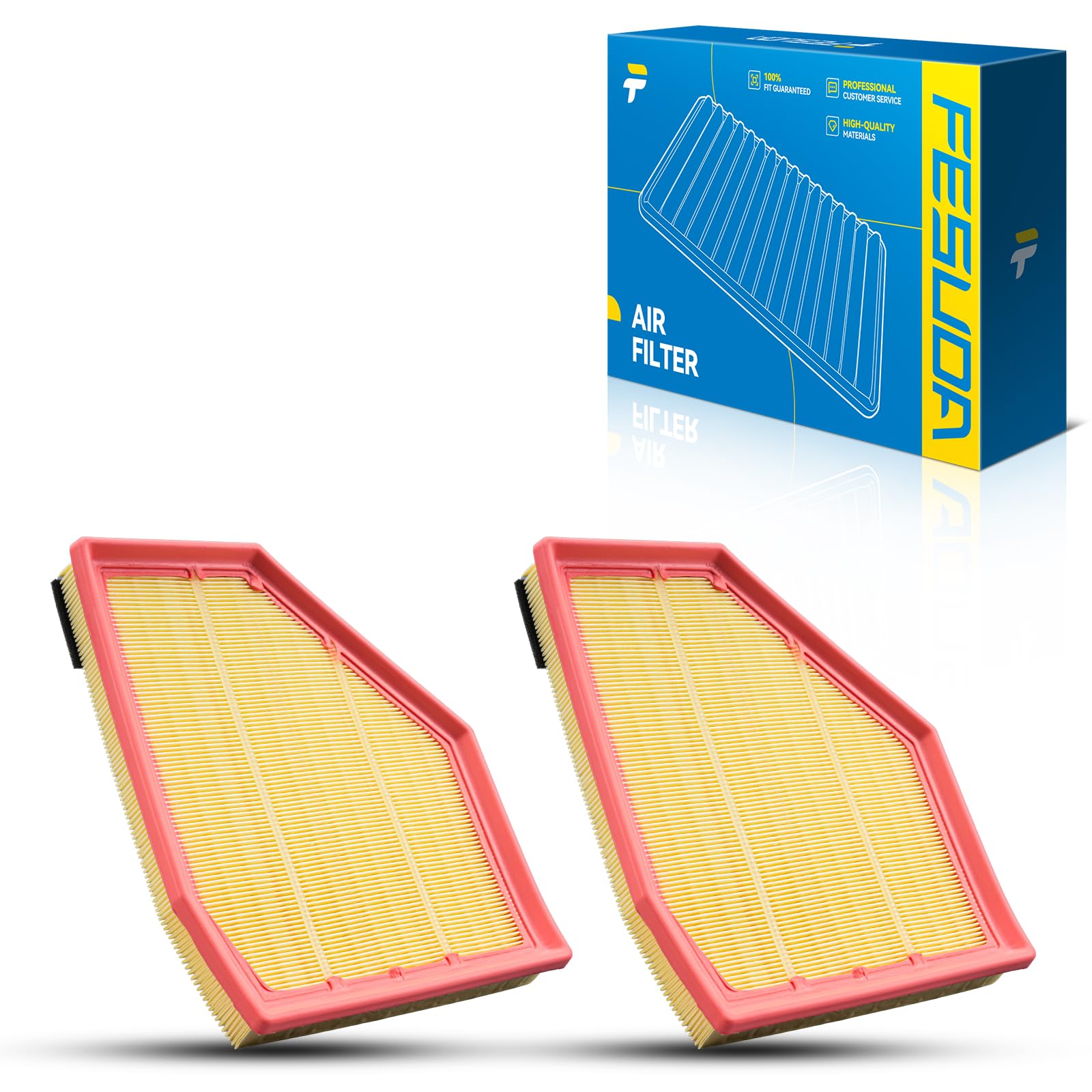 Fesuda Luftfilter Auto, 2PCS Filtro de aire für 5 2012-2021, 5 2008-2017, 8 Coupe 2017-2019, 8 Convertible 1982-1990, 8 Gran Coupe 2007-2009, 5 2007-2012, 8 Convertible 1990-1997, OE LX3727/1 Fesuda Luftfilter Auto, 2PCS Filtro de aire für 5 2012-2021, 5 2008-2017, 8 Coupe 2017-2019, 8 Convertible 1982-1990, 8 Gran Coupe 2007-2009, 5 2007-2012, 8 Convertible 1990-1997, OE LX3727/1 von Fesuda
