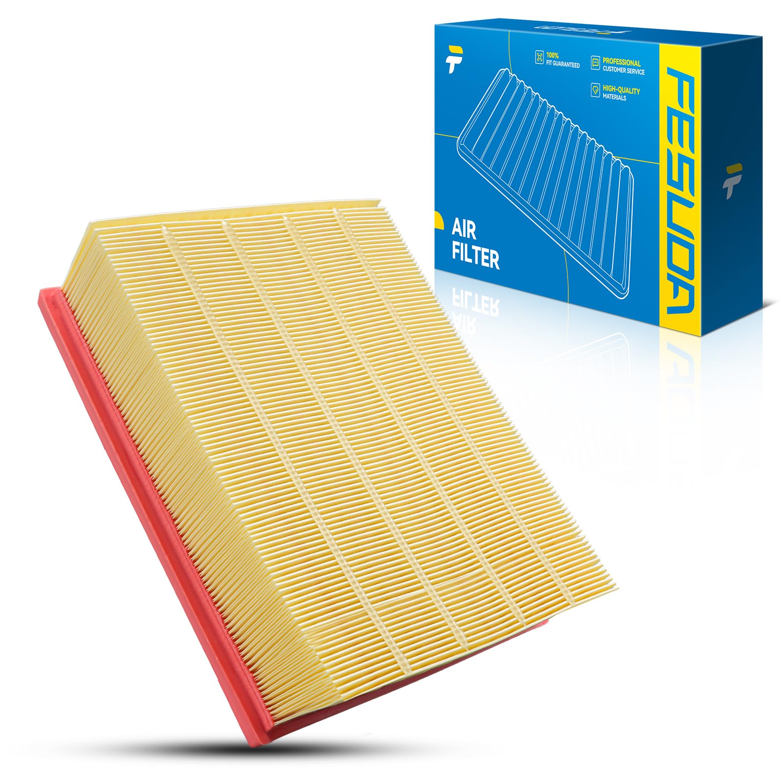 Fesuda Luftfilter Auto, Filtro de aire für A4 B6 Avant 1999-2006, A4 B6 2006-2013, A4 B6 Avant 2004-2012, A4 B7 Avant 2000-2005, A4 B7 Avant 1997-2001, A4 B7 2003-2006, A4 B6 2006-2013, OE C27192/1 Fesuda Luftfilter Auto, Filtro de aire für A4 B6 Avant 1999-2006, A4 B6 2006-2013, A4 B6 Avant 2004-2012, A4 B7 Avant 2000-2005, A4 B7 Avant 1997-2001, A4 B7 2003-2006, A4 B6 2006-2013, OE C27192/1 von Fesuda