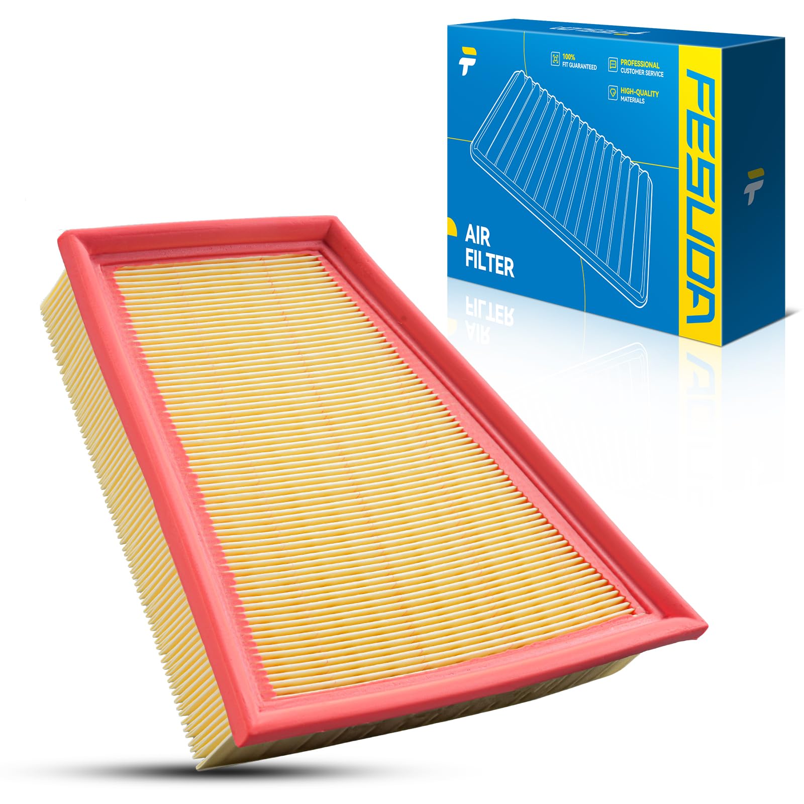 Fesuda Luftfilter Auto, Filtro de aire für POLO V 2002-2008, POLO V 1999-2000, FOX Hatchback 2013-2014, POLO 2016-None, POLO 2006-2011, FABIA II 1991-1994, FABIA II 2000-2008, OE 1457433532 Fesuda Luftfilter Auto, Filtro de aire für POLO V 2002-2008, POLO V 1999-2000, FOX Hatchback 2013-2014, POLO 2016-None, POLO 2006-2011, FABIA II 1991-1994, FABIA II 2000-2008, OE 1457433532 von Fesuda