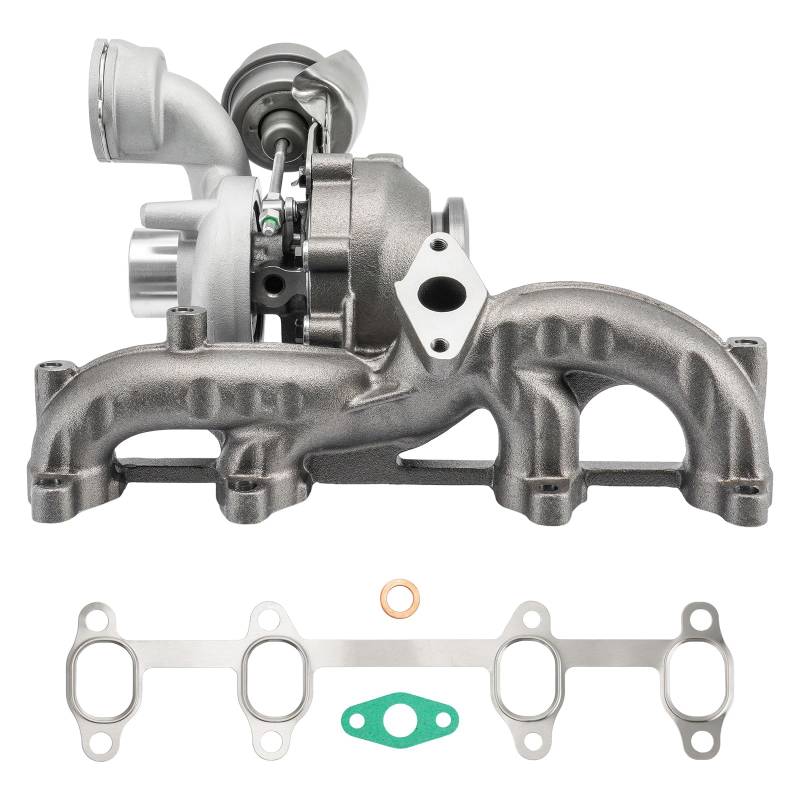Fesuda OE 038253014G Turbolader, Turbocharger für A3 (2003-2010), II (2004-2010), VW Caddy III, Golf V, Golf Plus V (2003-2010) von Fesuda