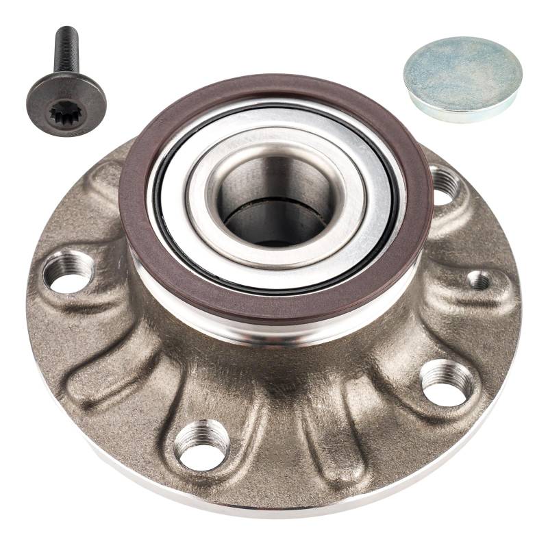 Fesuda Radlager Radnabe VKBA3656 1PC Radlagersatz für VW Beetle/Golf/T-Roc 2003-2020, Audi A3/A3 Convertible/A3 Sportback/Q2 2003-2020 von Fesuda