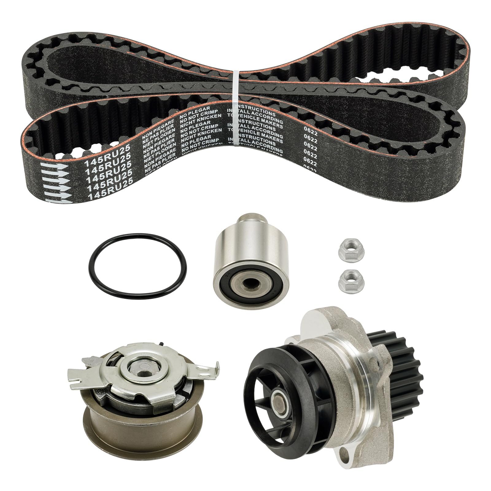 Fesuda Timing Belt Kit WK3016 Auto Zahnriemen Kits (1T1, 1T2)2.0 TDI 2005-2010 MPV PASSAT B5.5 (3B3)1.9 TDI 2000-2005 Saloon Fesuda Timing Belt Kit WK3016 Auto Zahnriemen Kits (1T1, 1T2)2.0 TDI 2005-2010 MPV PASSAT B5.5 (3B3)1.9 TDI 2000-2005 Saloon von Fesuda