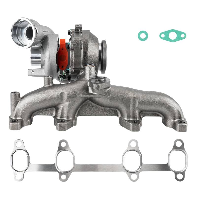Fesuda Turbolader, Turbocharger Kompatibel mit A3/Sportback (2003-2010), VW Caddy III, Golf Plus V, Golf V, Passat (2003-2010), OE 03G253014M von Fesuda