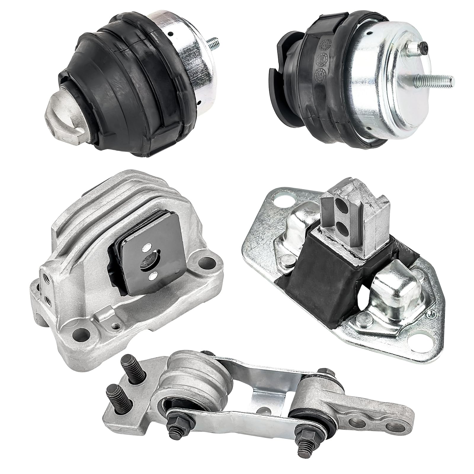 Fesuda Vorne Motorlager Motorhalter Motor Lagerung Domstrebe Motoraufhängung Hydrolager 5pc Engine Motor Mount 1 * 22673,22646,22687,22711,22685 Fesuda Vorne Motorlager Motorhalter Motor Lagerung Domstrebe Motoraufhängung Hydrolager 5pc Engine Motor Mount 1 * 22673,22646,22687,22711,22685 von Fesuda