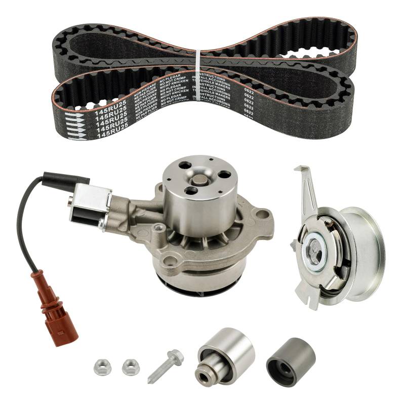 Fesuda Zahnriemensatz mit Wasserpumpe -Passend für VW Passat/Golf/Tiguan (2010-2020), III (2012-2017), A4 B9 Avant(2015-2018), OE WK3099 von Fesuda
