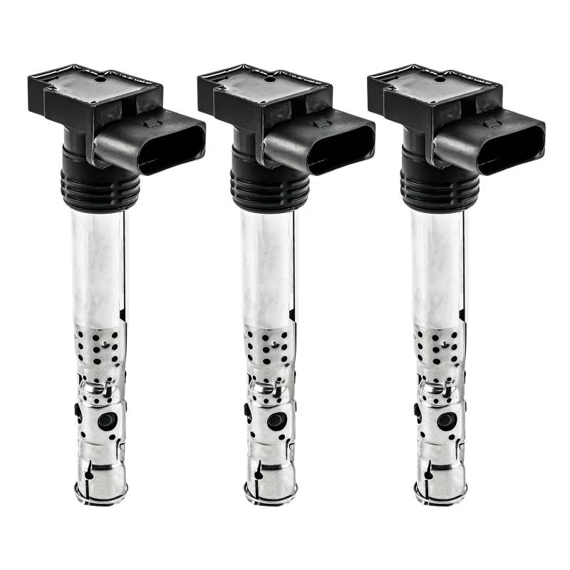 Fesuda Zündspule-3 Stück-Zündmodule passend für VW Fox Hatchback/Polo IV (2002-2011), Fabia II/Fabia I (2001-2014), OE 20116 von Fesuda