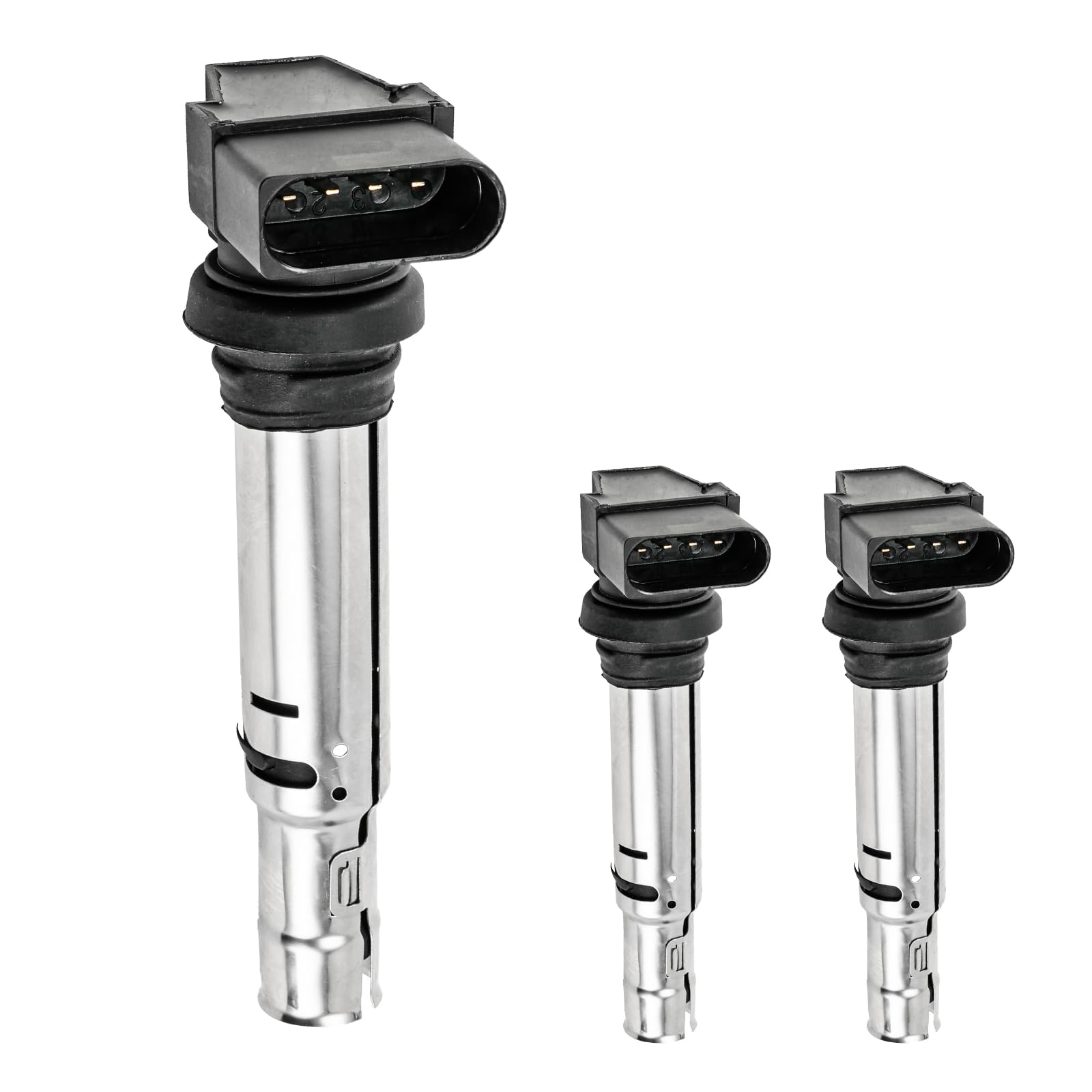 Fesuda Zündspule-3 Stück-Zündmodule passend für VW Golf/Passat/Polo/Tiguan (2006-2018), Fabia/Octavia/Roomster (2002-2014), OE 20117 von Fesuda